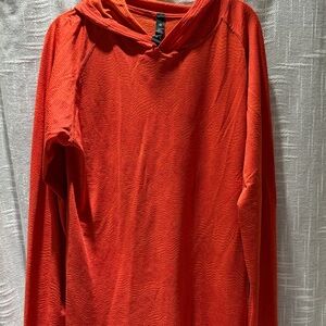 lululemon athletica Fiery Red Long Sleeve Tee